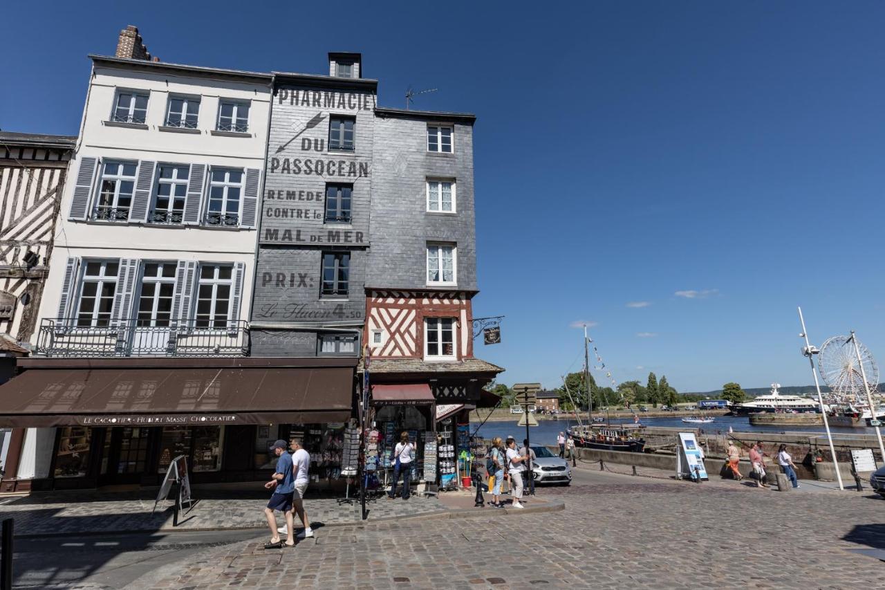 Le Passocean Apartamento Honfleur Exterior foto